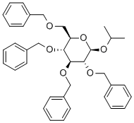 2,3,4,6-四-O-苄基-Β-D-异丙基吡喃葡萄糖苷,114967-51-0,结构式