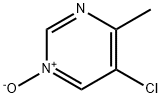 Pyrimidine, 5-chloro-4-methyl-, 1-oxide (9CI) Structure