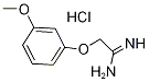 2-(3-Methoxy-phenoxy)-acetamidine hydrochloride|