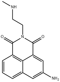 N-Desmethylamonafide Struktur