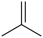 Isobutene Structure
