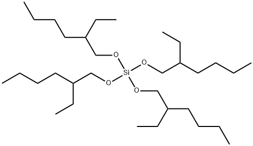 四(2-乙基己氧基)硅烷,115-82-2,结构式