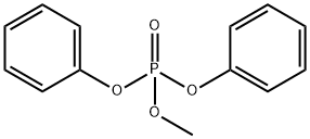 二苯基甲基磷酸,115-89-9,结构式