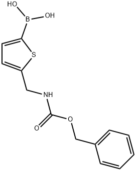 (5-((((Benzyloxy)carbonyl)amino)methyl)-thiophen-2-yl)boronic acid