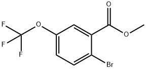 Methyl2-bromo-5-(trifluoromethoxy)benzoate Structure