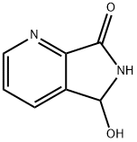 7H-Pyrrolo[3,4-b]pyridin-7-one,5,6-dihydro-5-hydroxy-(9CI),115012-10-7,结构式