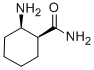 CIS-2-アミノ-1-シクロヘキサンカルボキサミド 化学構造式