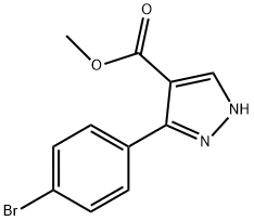 1150163-77-1 3-(4-ブロモフェニル)-1H-ピラゾール-4-カルボン酸メチル