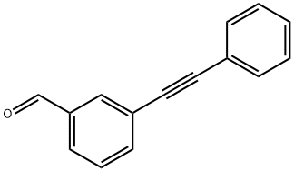 3-苯基乙炔苯甲醛,115021-39-1,结构式