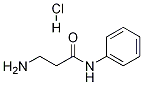 PropanaMide, 3-aMino-N-phenyl-, Monohydrochloride Structure