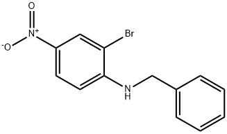 N-Benzyl-2-bromo-4-nitroaniline Struktur