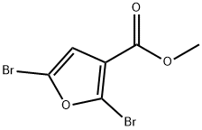 METHYL 2,5-DIBROMOFURAN-3-CARBOXYLATE,1150271-26-3,结构式