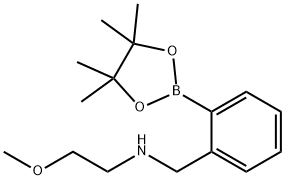 2-Methoxy-N-(2-(4,4,5,5-tetramethyl-1,3,2-dioxaborolan-2-yl)benzyl)ethanamine