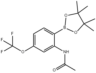 N-(2-(4,4,5,5-Tetramethyl-1,3,2-dioxaborolan-2-yl)-5-(trifluoromethoxy)phenyl)acetamide