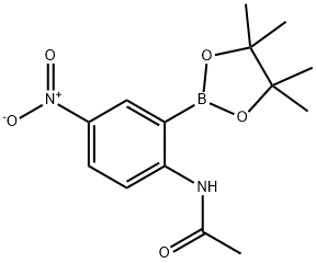 1150271-73-0 2-アセタミド-5-ニトロフェニルボロン酸ピナコールエステル