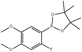 2-Fluoro-4,5-dimethoxyphenylboronic acid,pinacol ester|2-FLUORO-4,5-DIMETHOXYPHENYLBORONIC ACID, PINACOL ESTER