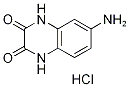 6-Amino-1,4-dihydro-quinoxaline-2,3-dionehydrochloride 结构式