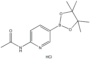 1150561-64-0 N-(5-(4,4,5,5-テトラメチル-1,3,2-ジオキサボロラン-2-イル)ピリジン-2-イル)アセトアミド塩酸塩