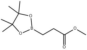 2-(METHOXYCARBONYL)ETHYLBORONIC ACID, PINACOL ESTER 结构式