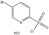 5-Bromopyridine-2-sulfonylchloride,HCl Struktur