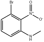 3-溴-N-甲基-2-硝基苯胺, 1150617-53-0, 结构式