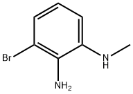 3-ブロモ-N1-メチルベンゼン-1,2-ジアミン 化学構造式