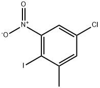 5-chloro-2-iodo-1-Methyl-3-nitrobenzene Struktur