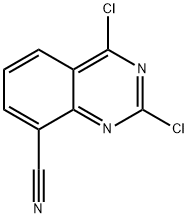 2,4-Dichloro-quinazoline-8-carbonitrile Structure
