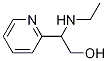 2-(ETHYLAMINO)-2-(PYRIDIN-2-YL)ETHANOL Structure