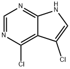 4,5-Dichloro-7H-pyrrolo[2,3-d]pyrimidine Structure