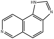 1H-Imidazo[4,5-f]isoquinoline(9CI) 结构式