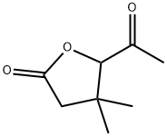 2(3H)-Furanone, 5-acetyldihydro-4,4-dimethyl- (9CI),115118-28-0,结构式