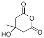 3-Hydroxy-3-Methylglutaric-d3 Anhydride Struktur
