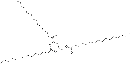 1,2-DIMYRISTOYL-3-PALMITOYL-RAC-GLYCEROL,115144-39-3,结构式