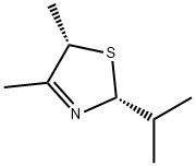 Thiazole, 2,5-dihydro-4,5-dimethyl-2-(1-methylethyl)-, cis- (9CI) Structure