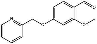 2-Methoxy-4-[(pyridin-2-yl)methoxy]benzaldehyde Structure