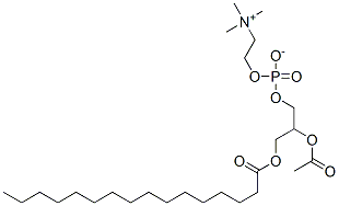3,5,9-Trioxa-4-phosphapentacosan-1-aminium,7-(acetyloxy)-4-hydroxy-N,N,N-trimethyl-10-oxo-,innersalt,4-oxide(9CI] 结构式