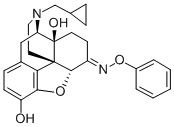 naltrexone phenyl oxime Struktur