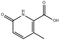 6-羟基-3-甲基吡啶-2-羧酸,115185-81-4,结构式