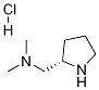 (S)-N,N-DiMethyl(pyrrolidin-2-yl)MethanaMine HCl Struktur