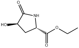 Proline, 4-hydroxy-5-oxo-, ethyl ester, trans- (9CI),115223-52-4,结构式