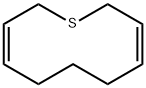 1-チア-3,8-シクロデカジイン 化学構造式