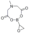 6-Methyl-2-(oxiran-2-yl)-1,3,6,2-dioxazaborocane-4,8-dione Structure