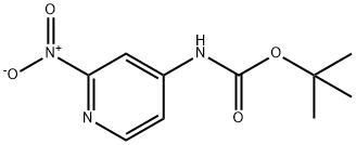 tert-butyl 2-nitropyridin-4-ylcarbaMate Struktur