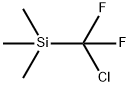 (chlorodifluoroMethyl)triMethylsilane Struktur