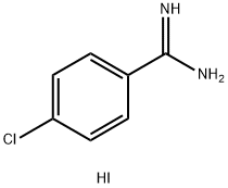 4-氯苄脒碘化盐, 115297-57-9, 结构式