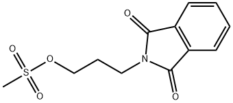 Methanesulfonyloxy-1-phthalimidopropane, 98 % 化学構造式