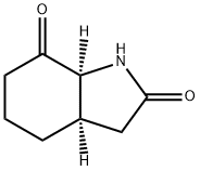 1H-Indole-2,7(3H,4H)-dione,tetrahydro-,cis-(9CI) Structure