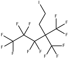 1H,1H,2H,2H-HEPTAFLUORO-3,3-BIS(TRIFLUOROMETHYL)-1-IODOHEXANE 结构式