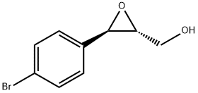 2,3-EPOXY-3-(4-BROMOPHENYL)-1-PROPANOL 化学構造式